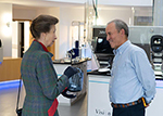 HRH Princess Anne presents Vision Engineering with Queen’s Award for Enterprise
